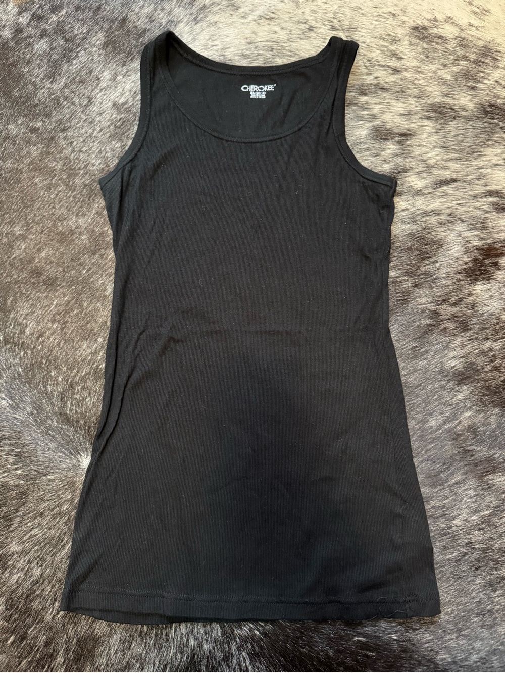 Black Cherokee brand Tank Top